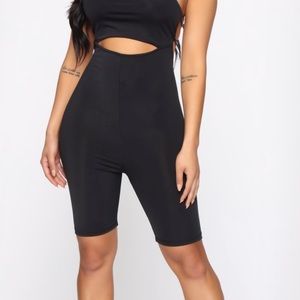 New Biker Short Romper